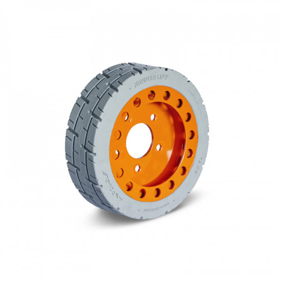 12X4X8 ATIRE RUNNERLIFT SKYJACK REAR WITH brake