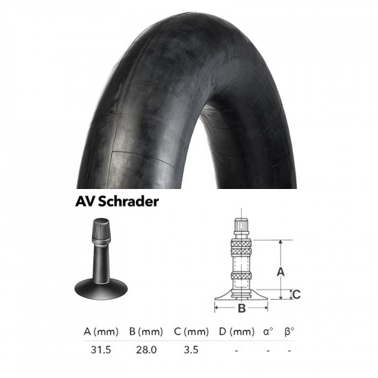 16x1.75 Kenda AV Schrader